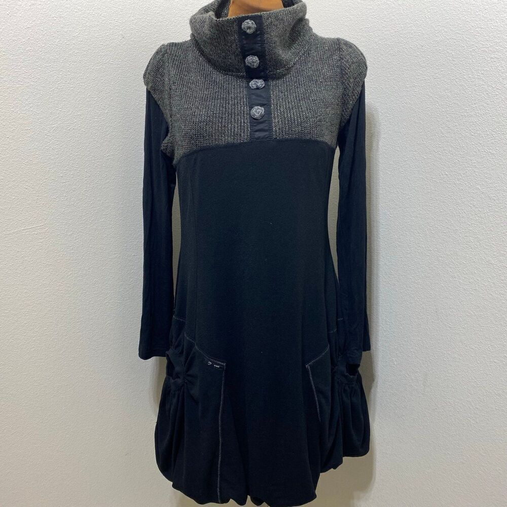 P P&M Exterior Black Dress EU Size 46 US 8